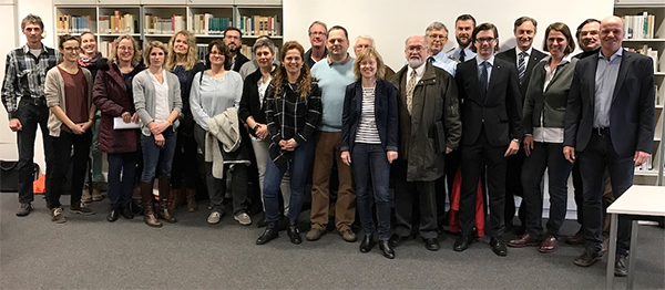 Gruppenfoto Berufsberater und Lehrer