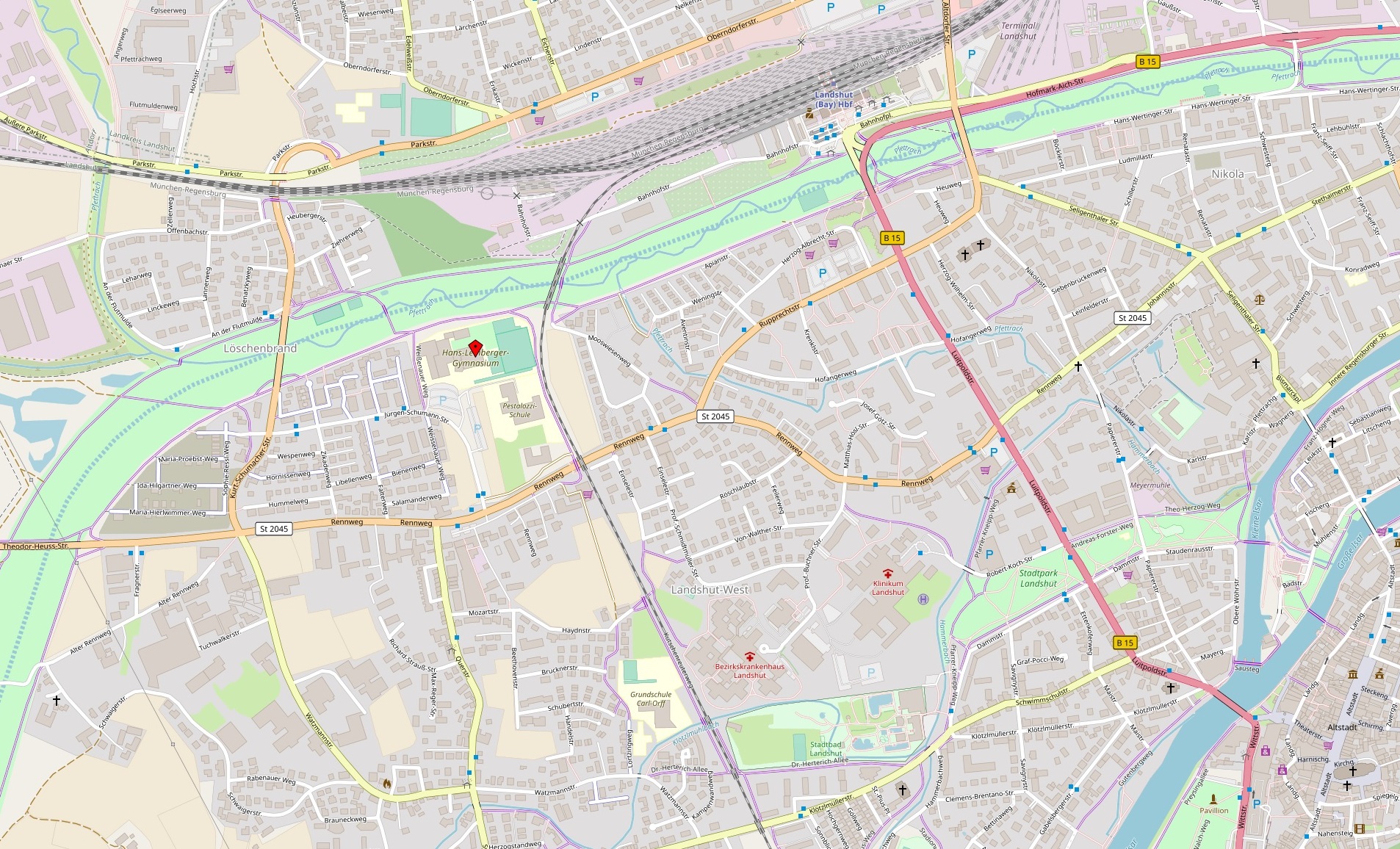 © OpenStreetMap-Mitwirkende CC-BY-SA 2.0