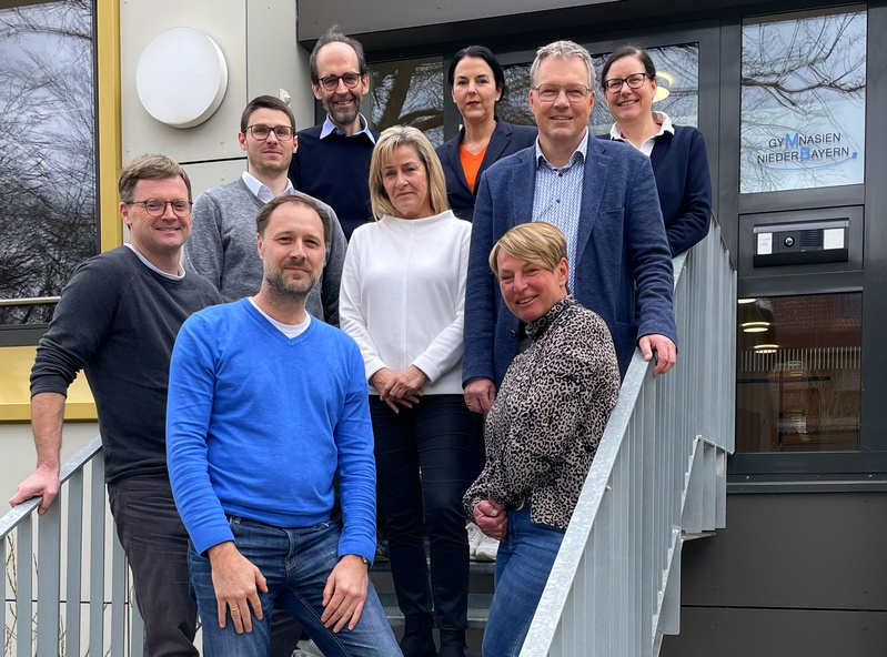 Gruppenfoto der Ministerialbeauftragten der Gymnasien Niederbayerns